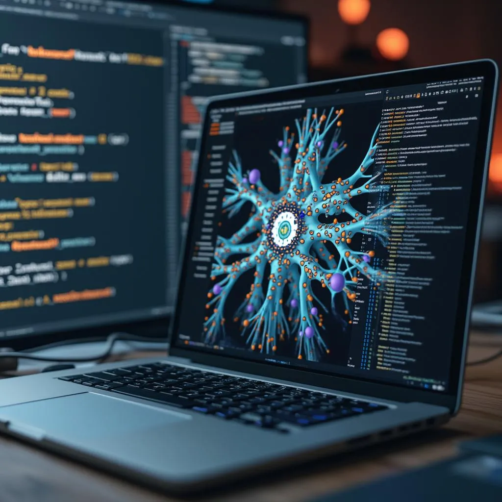 Visualización de un modelo de machine learning complejo en desarrollo